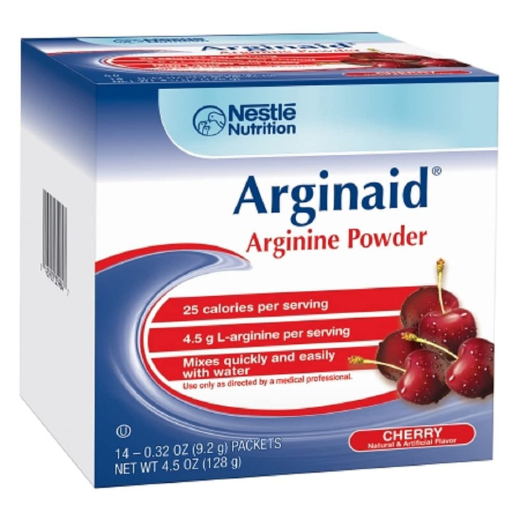 Arginaid Arginine-intensive Cherry Flavor Powdered Mix 9.2g Packet [Case of 56]