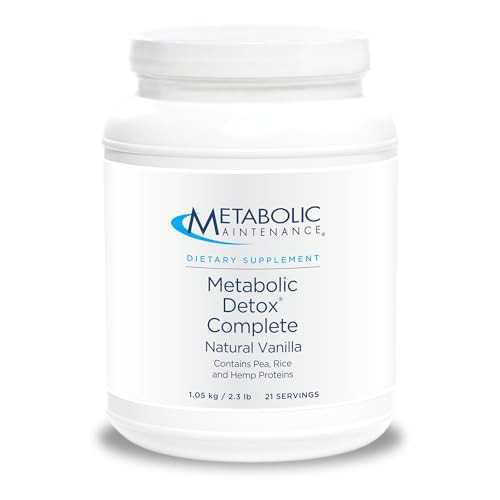 Metabolic Maintenance Metabolic Detox Complete 1.05 Kg/2.3 lbs (Vanilla Flavor)