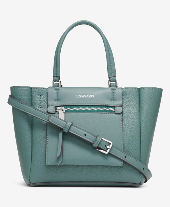 Calvin Klein Gala Triple Compartment Crossbody, Sage, One Size