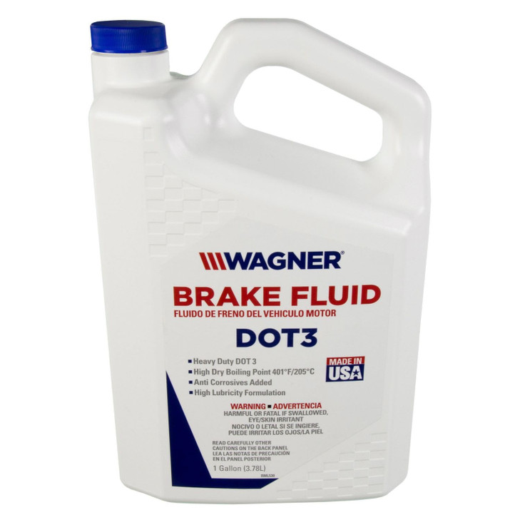 Wagner FC134282 DOT 3 21B Brake Fluid, 1 gallon; 3.78 ltr