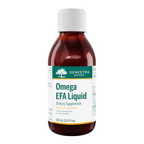Genestra Brands Omega EFA Liquid | Supports Joint and Cardiovascular Health | 5.1 fl. oz.