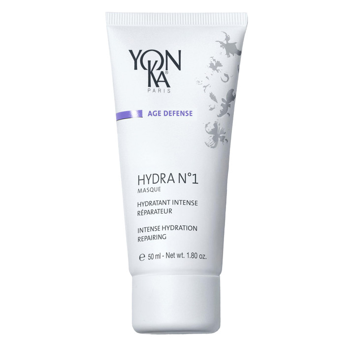 Yonka Hydra No. 1 Masque | Hydrating Face Mask with Vitamin C and Aloe Vera | Overnight Anti-Aging Treatment | For Normal to Dry Skin | Paraben-Free