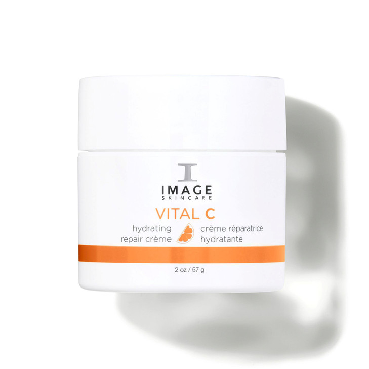 IMAGE Skincare, VITAL C Hydrating Repair Crème, Face Night Cream Moisturizer with Hyaluronic Acid, for Dry Skin, Full-Size, 2 fl oz