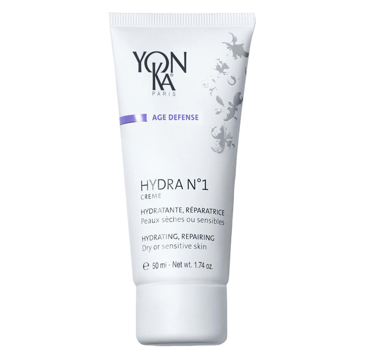 Yon-Ka Hydra No. 1 Creme (50ml) Anti-Aging Face Moisturizer, Hydrate Dry Skin with Hyaluronic Acid and Vitamin C, Rich Daily Cream to Restore Youthfu