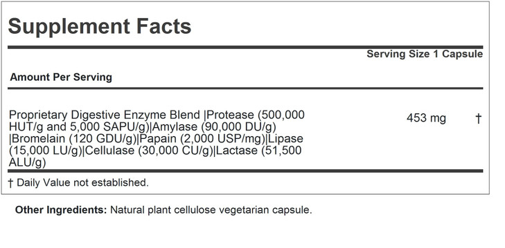 ANDREW LESSMAN Digest Assure 360 Capsules - Comprehensive Blend of Powerful Natural Enzymes to Support and Enhance Digestive Health, Vegetarian-Sourc
