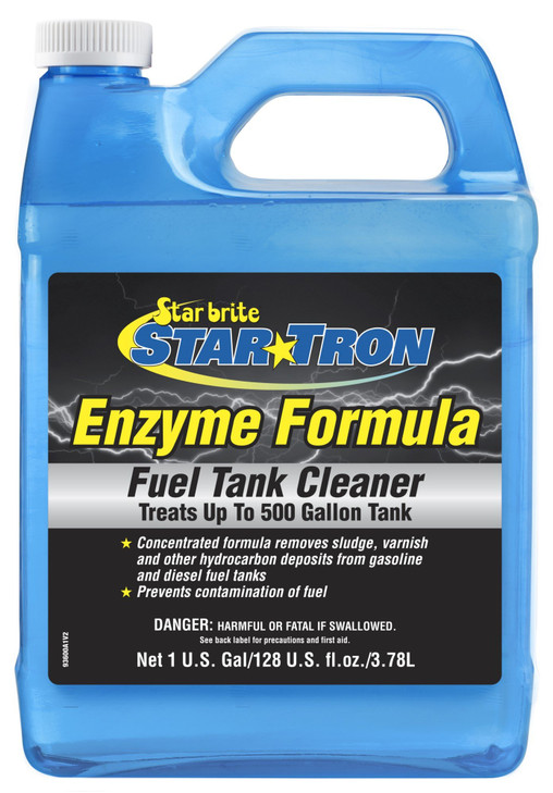 STAR BRITE Star Tron Fuel Tank Cleaner - Remove Sludge, Varnish & Other Deposits - Rejuvanate Old, Stale Fuel - Concentrated Formula Works In Gas Tan