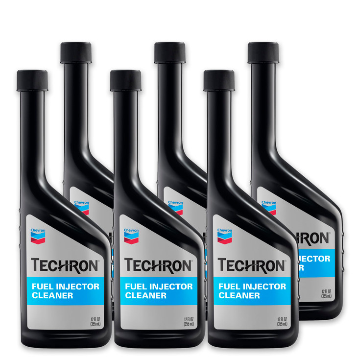Chevron Techron Fuel Injection Cleaner, 12 oz., Pack of 6