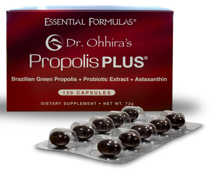 Dr. Ohhira's Propolis Plus with Brazilian Green Propolis, 120 Capsules