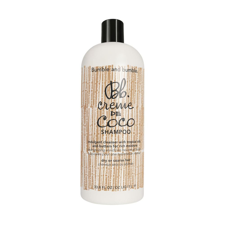 Bumble and bumble. Creme De Coco Coconut Shampoo | For Rich Moisture | Anti Frizz + Hydrating | Curly, Wavy, Straight, 33.8 Fl Oz