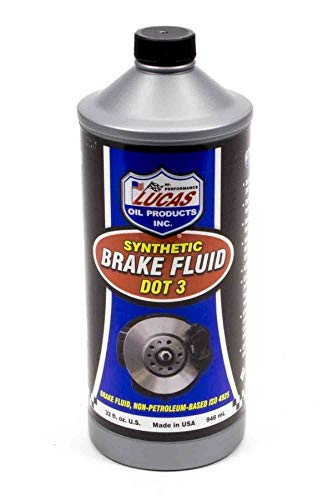 Lucas Oil Products LUC10826 Dot 3 Brake Fluid, 1 quart, 1 Pack