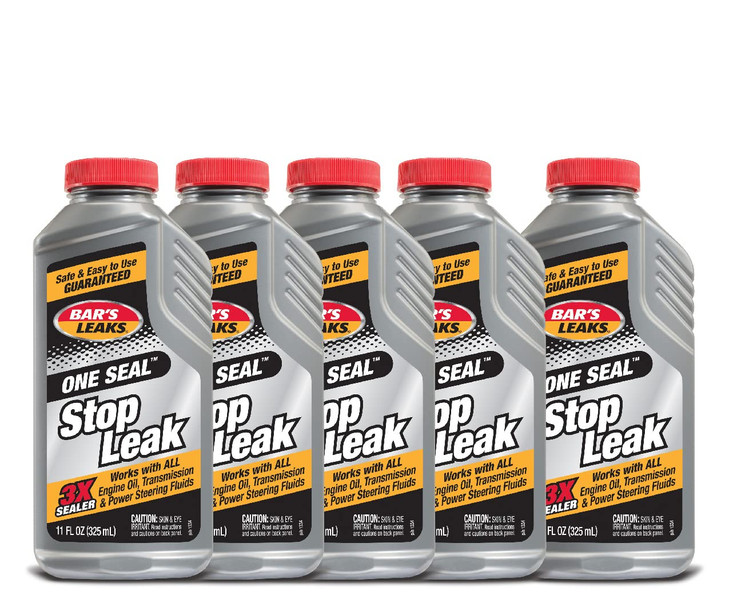 Bar's Leaks 1334-5PK One Seal Stop Leak - 11 oz, (Pack of 5)