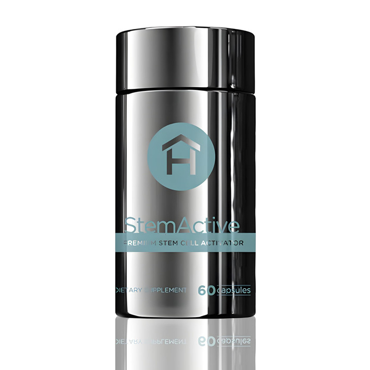 HEALTHY home StemActive Stem Cell Support Supplement - 60 Capsules - Boost Circulating Stem Cells - Premium Stem Cell Activator - Madagascan Aloe Mac