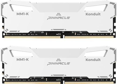 Timetec Pinnacle Konduit 16GB KIT(2x8GB) DDR4 3200MHz PC4-25600 CL16-18-18-38 XMP2.0 Overclocking 1.35V Compatible for AMD and Intel Desktop Gaming P