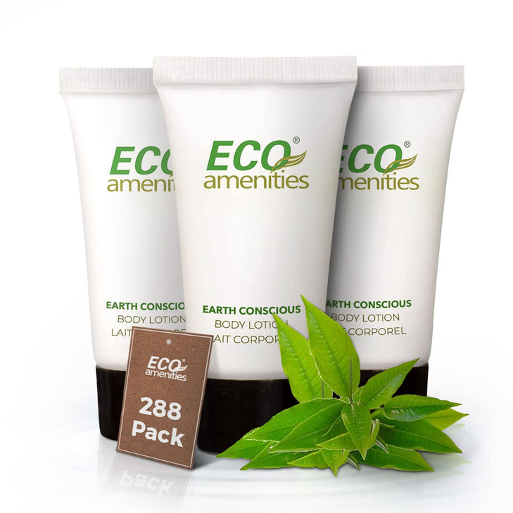 Eco Amenities Travel Size Lotion Bulk - 288 Pack, 22ml (0.75 fl oz) Tubes - Delight Guests with Refreshing Mini Hand Lotion Travel Size Toiletries -