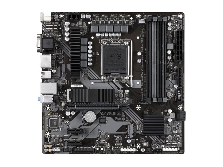 GIGABYTE B760M DS3H DDR4 Intel LGA 1700 mATX Motherboard, Supports Intel Core 14th/13th/12th Gen, DDR4, 6+2+1 Power Phase, 2X M.2, PCIe 4.0, USB-C, 2