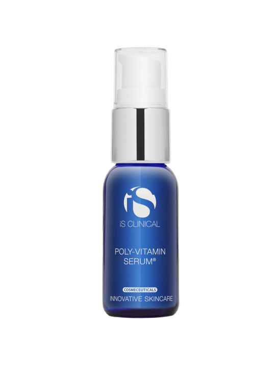 iS CLINICAL Poly-Vitamin Serum; Hydrating Serum containing Niacinamide, Hyaluronic Acid, and Retinol Serum for Face