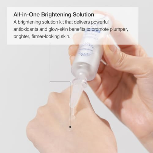 OxygenCeuticals Glutathione ToneUp Kit  Antioxidant Skincare Set with Glutathione and Niacinamide, Ampoule and Cream Duo 2-Piece Set, Made in Korea