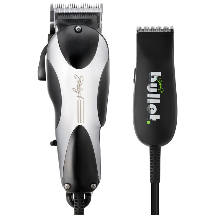 Wahl Professional Sterling 4 Cordless Clipper Lithium Ion Includes Taper Lever 8 Cutting Guides 100 Min Runtime