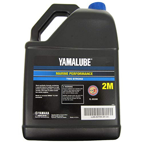 Yamaha Yamalube Outboard 2M Marine 2-Stroke OIl- 1 Gallon, #LUB-2STRK-M1-04