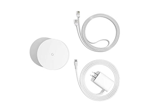 Google WiFi system, 3-Pack - Router Replacement for Whole Home Coverage (NLS-1304-25),White