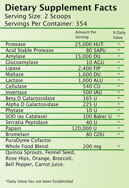 LIYFZYME Powder 9 OZ