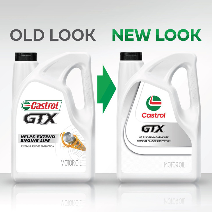 Castrol GTX 10W-30 Conventional Motor Oil, 5 Quarts