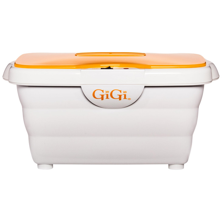 GIGI Paraffin Wax Warmer - Professional Grade Paraffin Bath for Manicures and Pedicures - Includes 6 lbs. of Paraffin Wax - Digital Temperature Contr