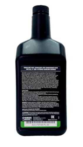 Yamaha Yamalube Fuel Stabilizer & Conditioner- 32 Ounce, #ACC-FSTAB-PL-32