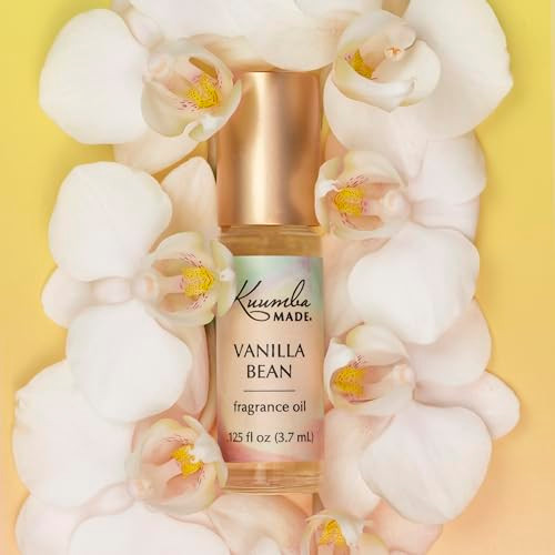 Kuumba Made, Fragrance Oil RollOn 3.7 ml 1Unit, Varies, Vanilla Bean, 0.13 Fl Oz