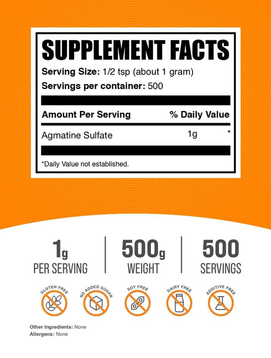 BulkSupplements.com Folic Acid Powder - Folate Supplement, Vitamin B9 - Gluten Free, 480mcg per Serving, 500g (1.1 lbs) (Pack of 1)