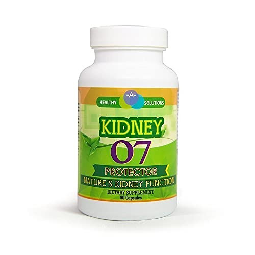 A Healthy Solutions Kidney Protector 07 - Natural Protector of Renal Function - Diuretic & Diaphoretic - Blood Purifying - 90 Caps