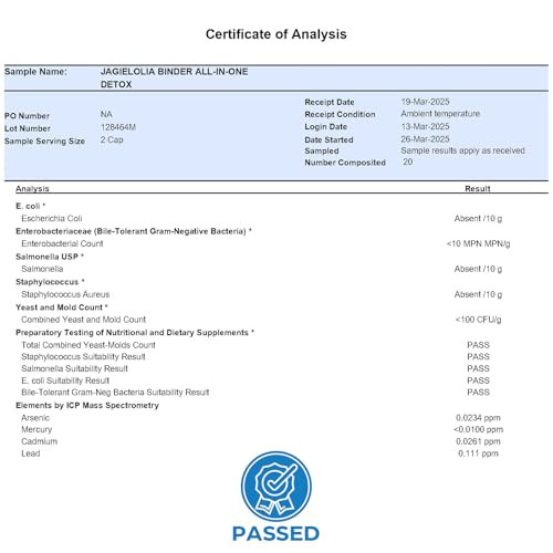 All-In-One Detox Binder Supplement 1500 MG - High Bioavailability, Liver Gut Detox Cleanse with Activated Charcoal, Zeolite & Bentonite Clay for Toxi