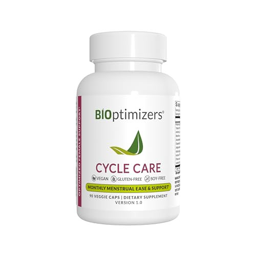 BIOptimizers - Cycle Support - Period Support Supplement for Women - Bloating and Cramping Menstrual Relief - 45 Capsules