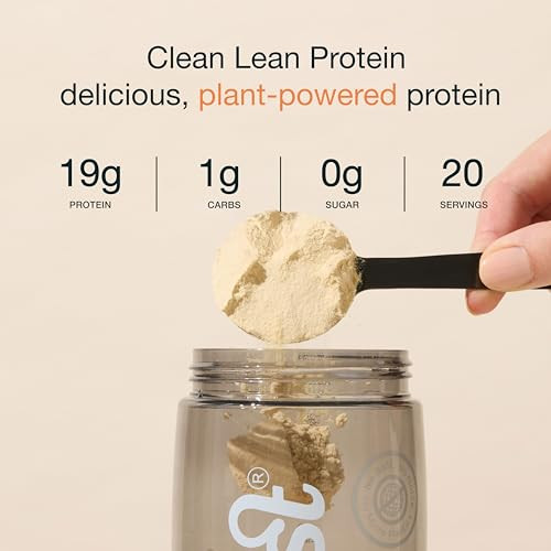 Nuzest - Pea Protein Powder - Clean Lean Protein, Premium Vegan Plant Based Protein Powder, Dairy Free, Gluten Free, GMO Free Protein Shake, Mocha, 8