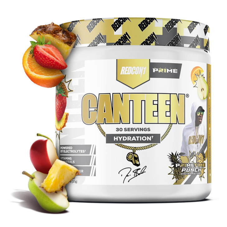 REDCON1 Post Workout Recovery Powder - Coach Prime Canteen - Hydration Powder with Electrolytes, Vitamins & Coconut Water - Prime Time Punch (30 Serv