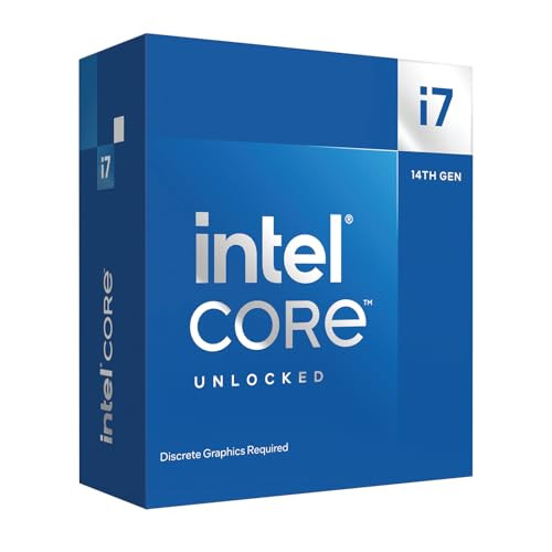 Intel® Core i7-14700KF New Gaming Desktop Processor 20 cores (8 P-cores + 12 E-cores) - Unlocked