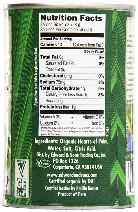 Native Forest, Organic Hearts of Palm, 14 oz
