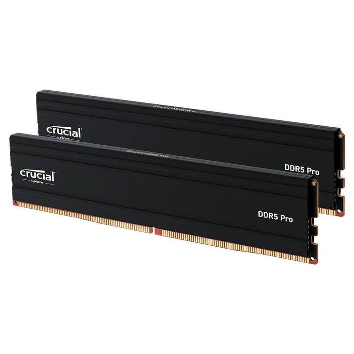 Crucial Pro 32GB DDR5 RAM Kit (2x16GB), 5600MHz (or 5200MHz or 4800MHz) Desktop Memory UDIMM 288-pin, Compatible with 13th Gen Intel Core and AMD Ryz