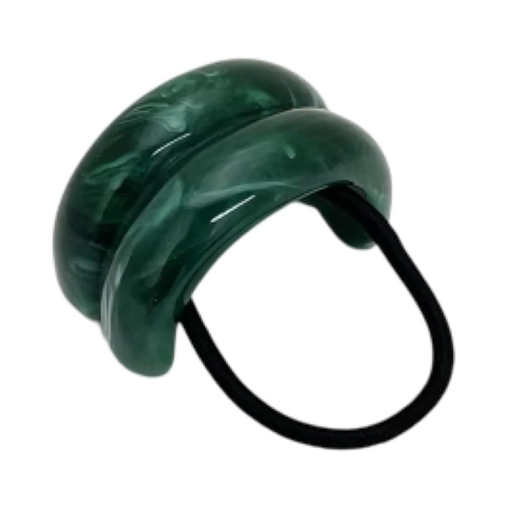 RPZL Women's glossy Arch Pony Morgan Stacked Cuff (GREEN, Double)