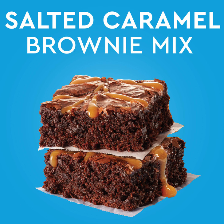 Duncan Hines Brownie Mix, Salted Caramel Flavored, 17.6 oz.