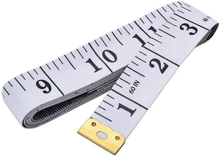 GDMINLO Soft Tape Measure Double Scale Body Sewing Flexible Tailor Craft Vinyl Ruler for Weight Loss Medical Body Measurement, Has Centimetre Scale o