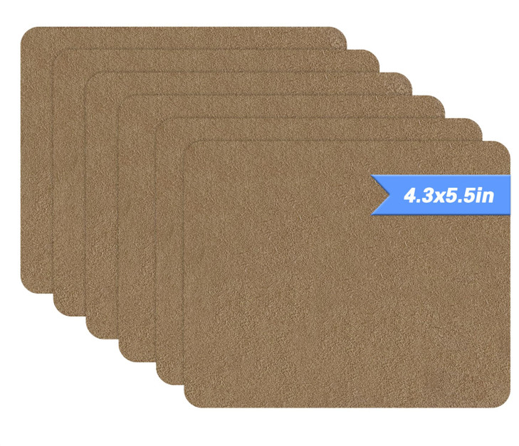 Azobur Repair Patch, 6 Piece Microfiber Patches, Self Adhesive Fabric Sofa Patch Repair Fabric, Luxurious Look, Quick Fix Sofa.(Khaki)