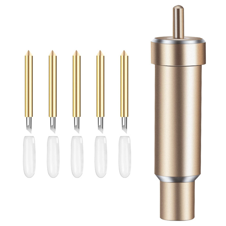 5 PCS Premium Fine-Point Blade and Housing Compatible with ExploreAir/Air 2/Air 3/Maker/Maker 3/Expression Cutting Machines for Light to Mid-Weight M