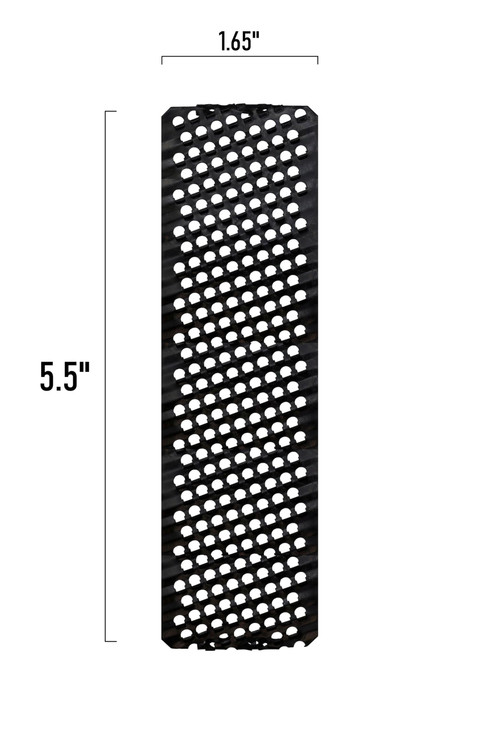 Creative Hobbies Pack of 4 Replacement Blades for SMTB Beetle Tool - 1.65" x 5.5" Rasp-Cut Blades