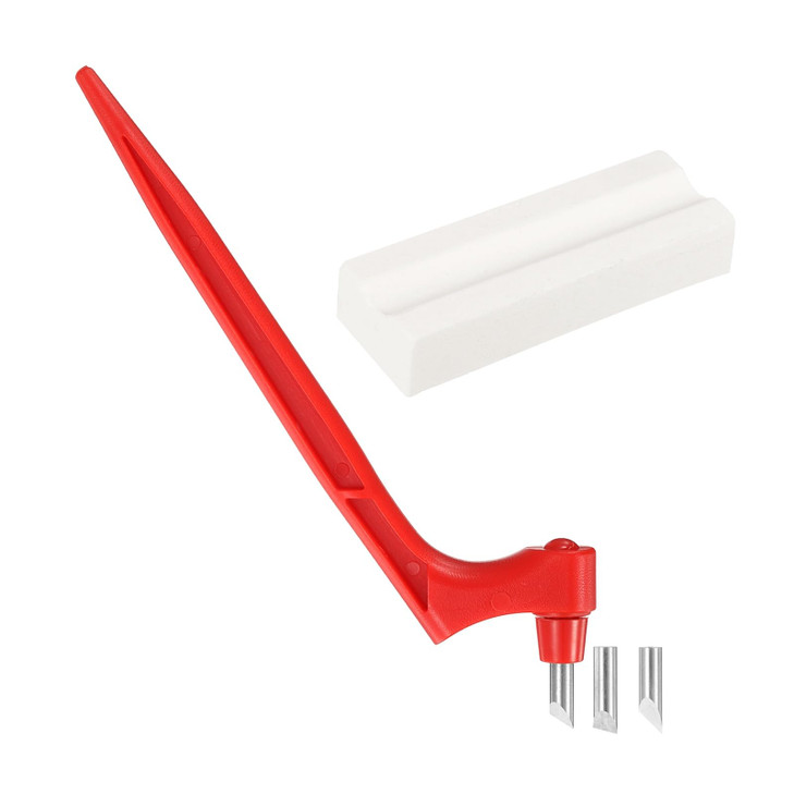 HARFINGTON Craft Cutting Tools 15/30/45 Degree Blades 360 Degree Rotating Blade Stainless Steel Cutter Pen Knife with Sharpening Stone for DIY Crafts