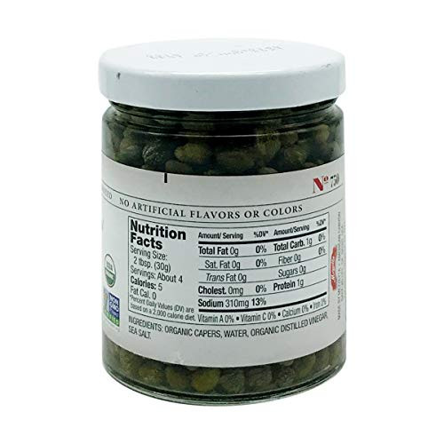 Jeffs Naturals Capers Non Pareil natural, 6 oz