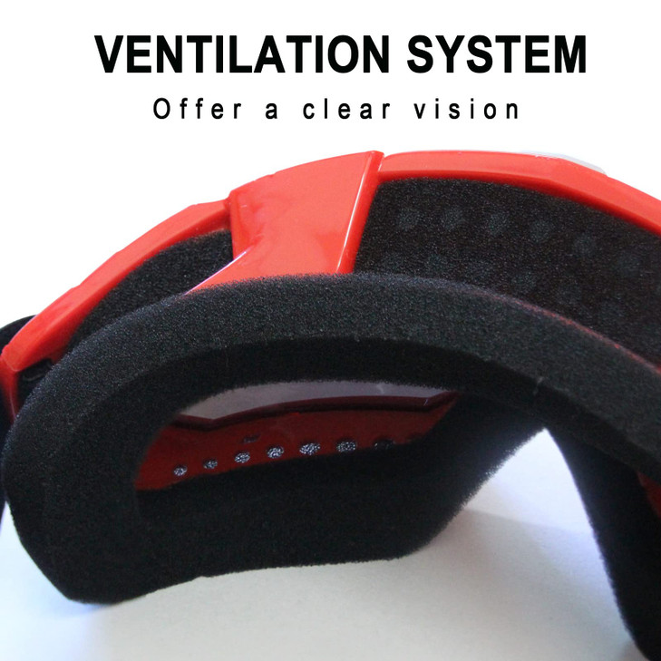 Shutuan Dirt Bike Goggles Motorcycle ATV Glass Riding Four Wheeler Offroad Mx Racing Helmet Goggles