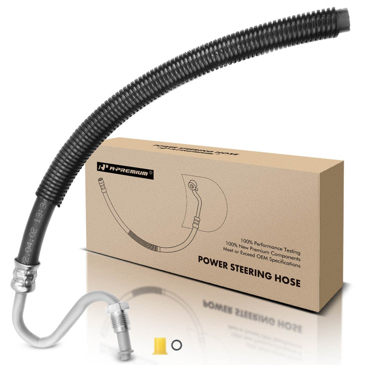A-Premium Power Steering Return Hose Line Assembly Compatible with Chevrolet Tahoe/C2500/C3500/K2500/K3500 1996-2000, Sonora & GMC Yukon & Cadillac E