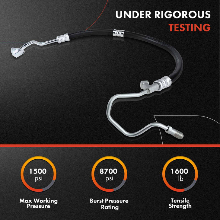 A-Premium Power Steering Return Hose Line Assembly Compatible with Chevrolet Tahoe/C2500/C3500/K2500/K3500 1996-2000, Sonora & GMC Yukon & Cadillac E