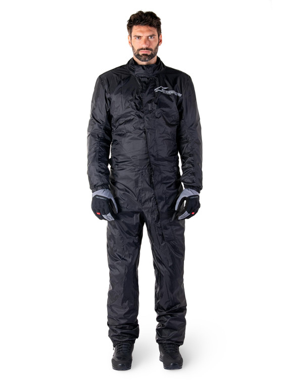 Alpinestars Hurricane Rain v2 Waterproof Motorcycle Suit, Lightweight All-Weather Rain Gear with Reflective Safety Features, Durable Compact Design f
